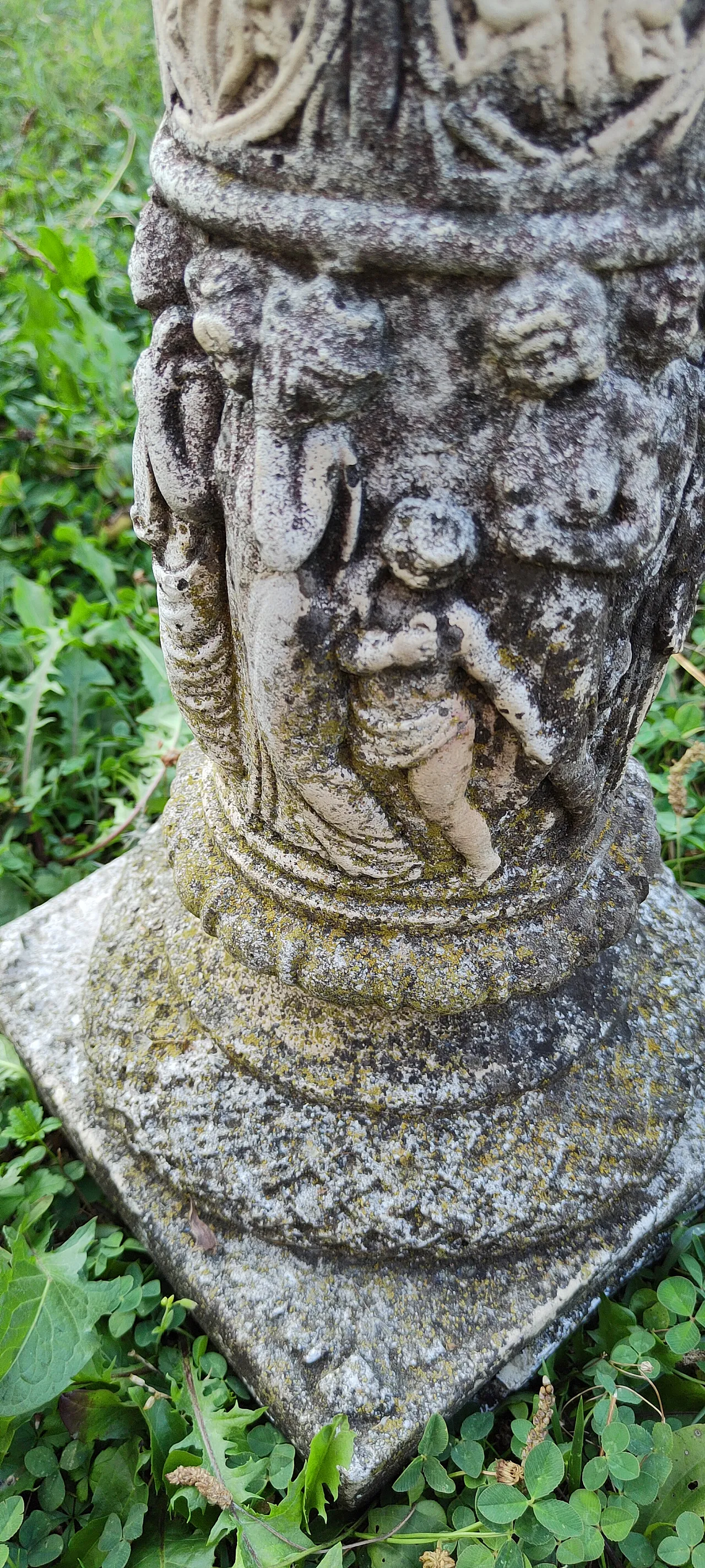 Statue with column, 1960s 21