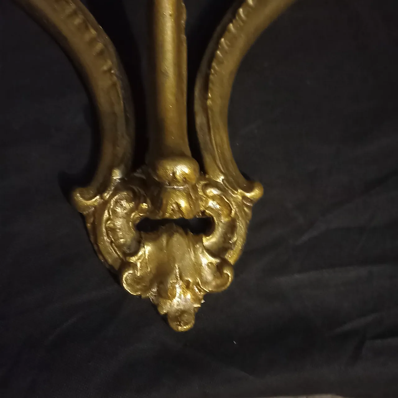 Carved and gilded wall console, late 19th century 7