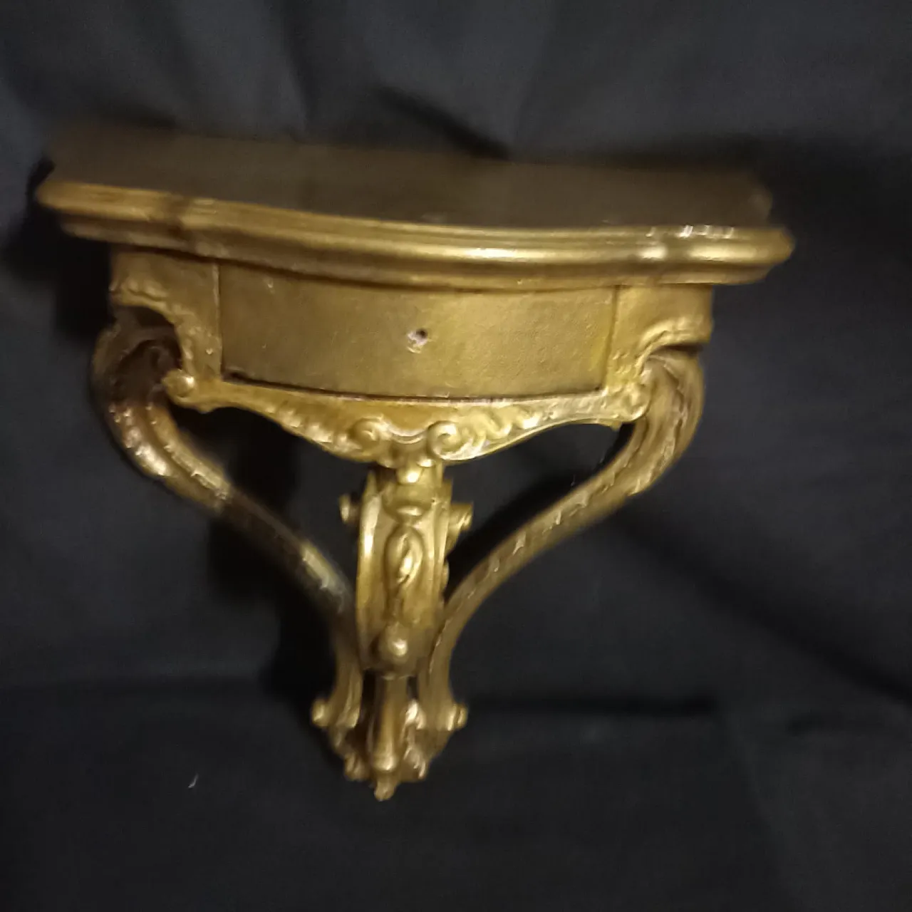 Carved and gilded wall console, late 19th century 15