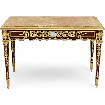 Louis XVI style writing desk, last 19th century