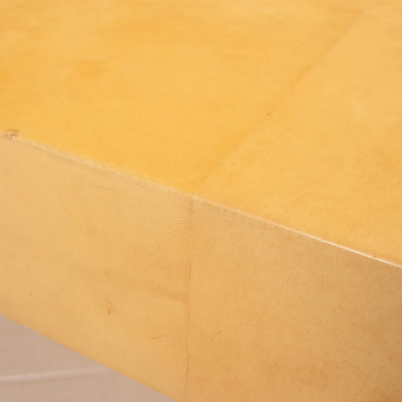 Giorgio Tura parchment custom made coffee table for Tura Milano, 1970s 8