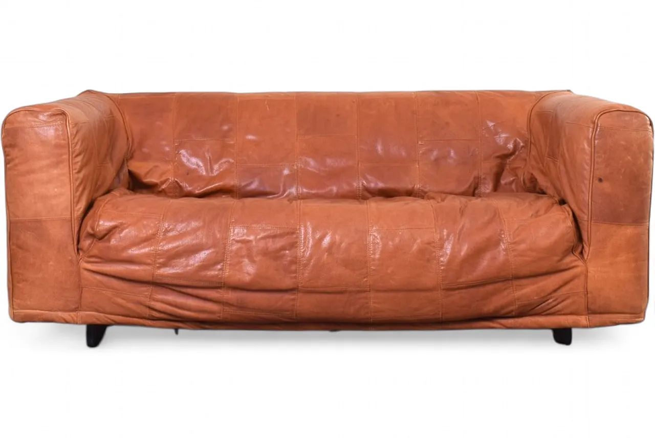 Leather sofa model Klippan by Noboru Nakamura for Ikea, 1980s 13