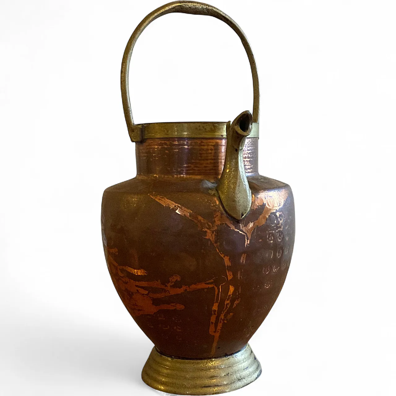 Copper water jug, early 20th century 8