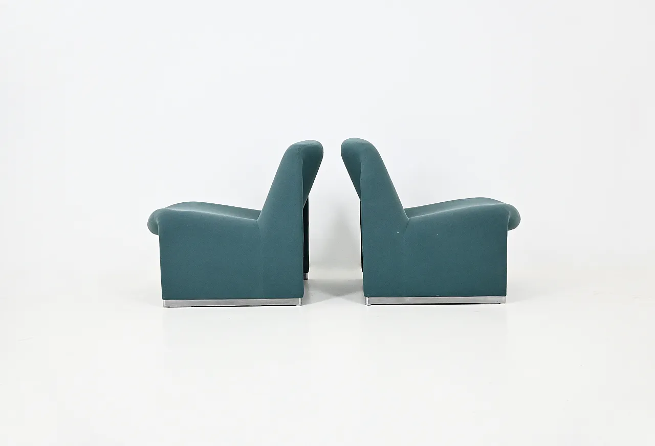 Pair of Alky Chairs by Giancarlo Piretti for Anonima Castelli, 1970s 4