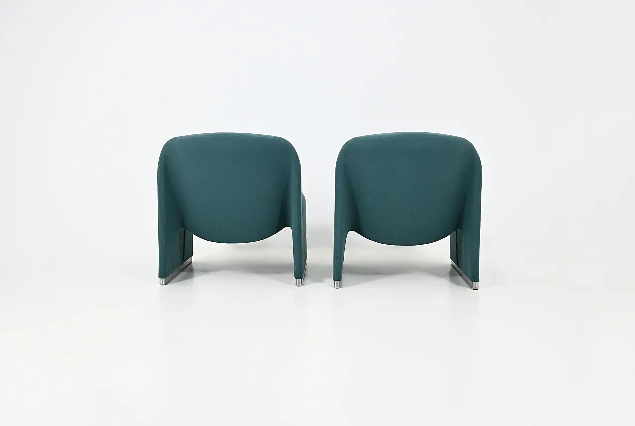 Pair of Alky Chairs by Giancarlo Piretti for Anonima Castelli, 1970s 5