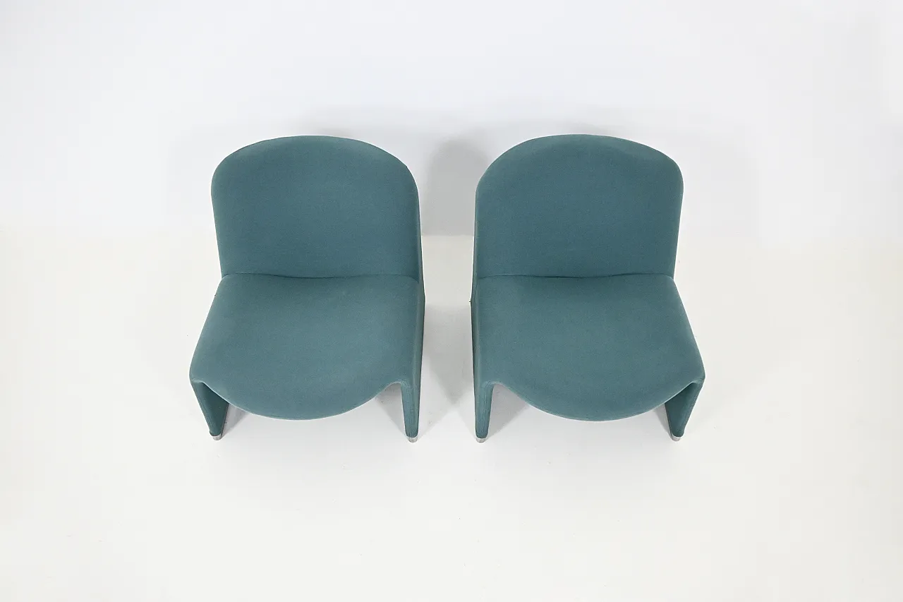 Pair of Alky Chairs by Giancarlo Piretti for Anonima Castelli, 1970s 7