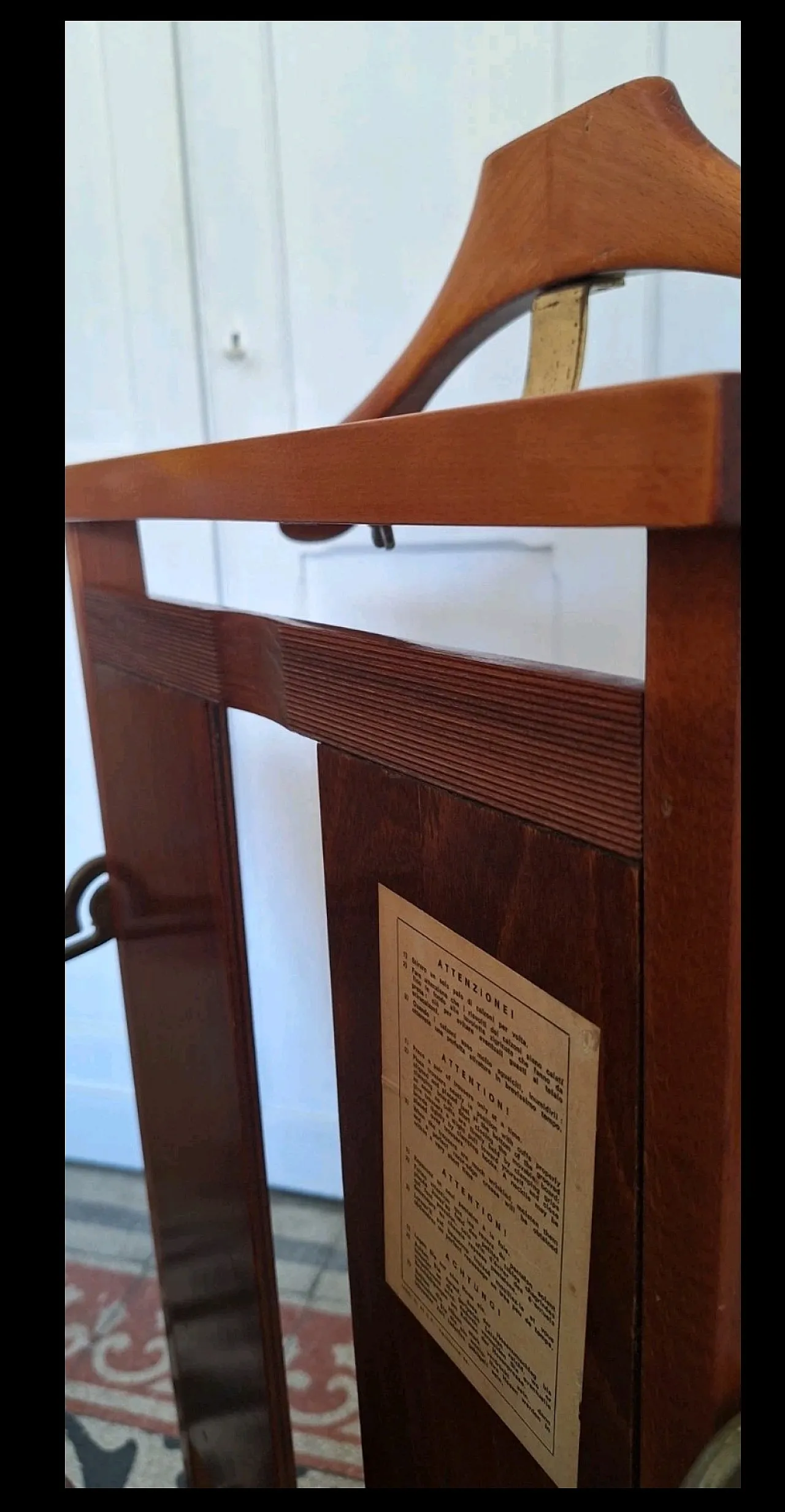 Servomuto Fratelli Reguitti in legno, anni '50 5
