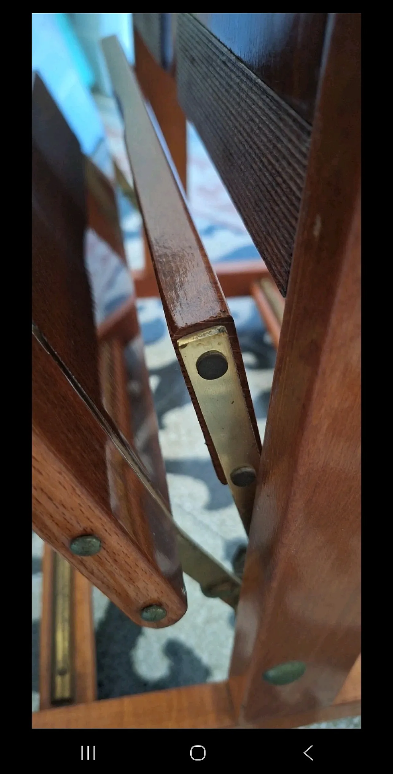 Servomuto Fratelli Reguitti in legno, anni '50 7