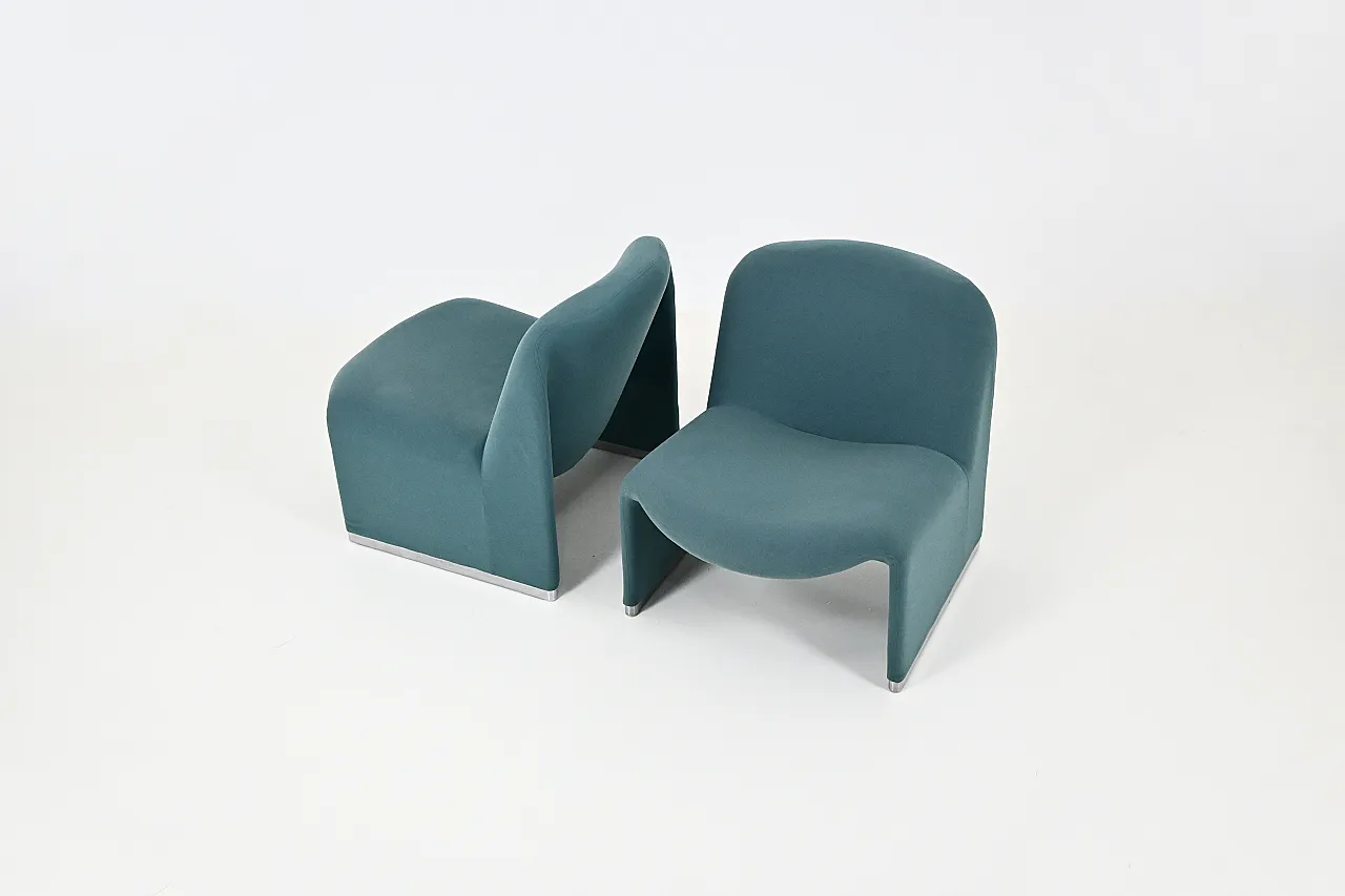 Pair of Alky Chairs by Giancarlo Piretti for Anonima Castelli, 1970s 2