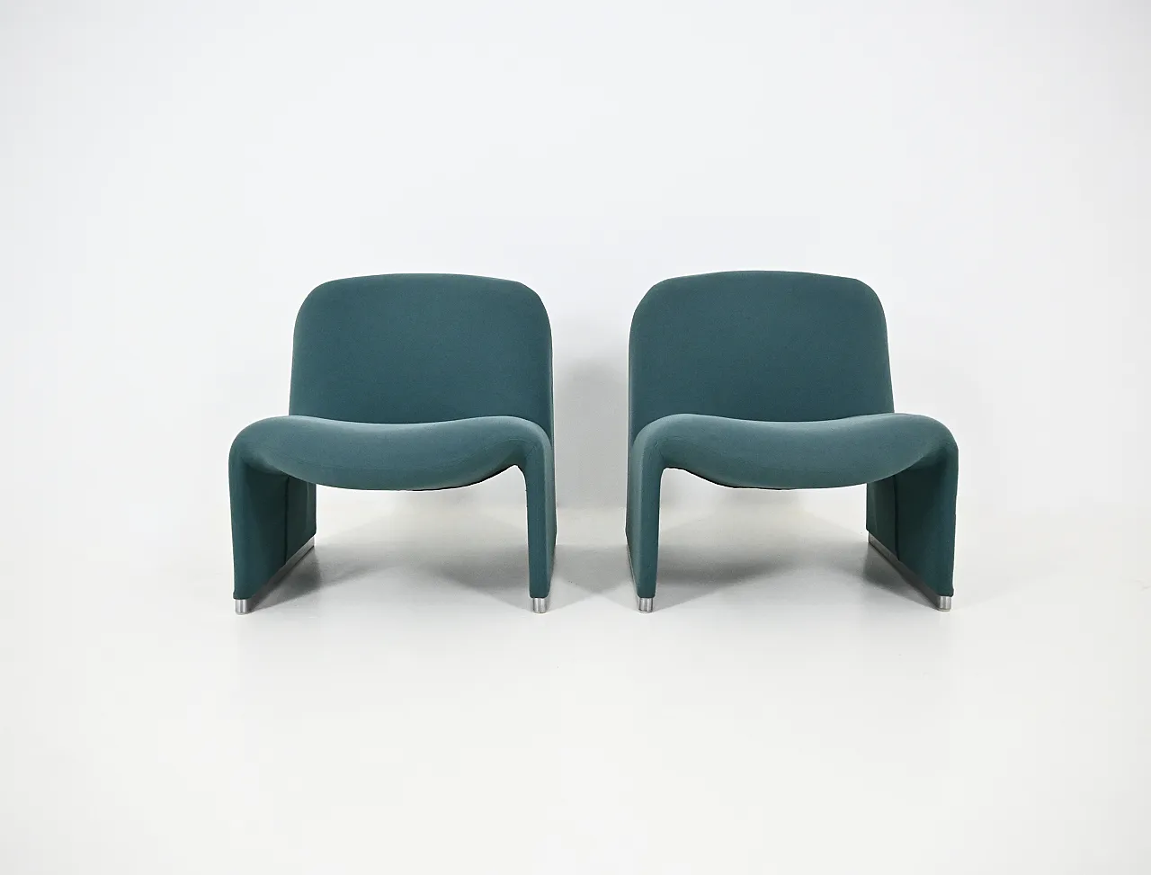 Pair of Alky Chairs by Giancarlo Piretti for Anonima Castelli, 1970s 3