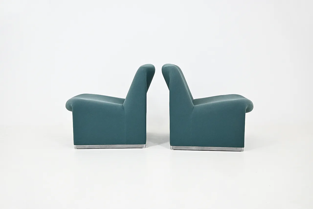 Pair of Alky Chairs by Giancarlo Piretti for Anonima Castelli, 1970s 4