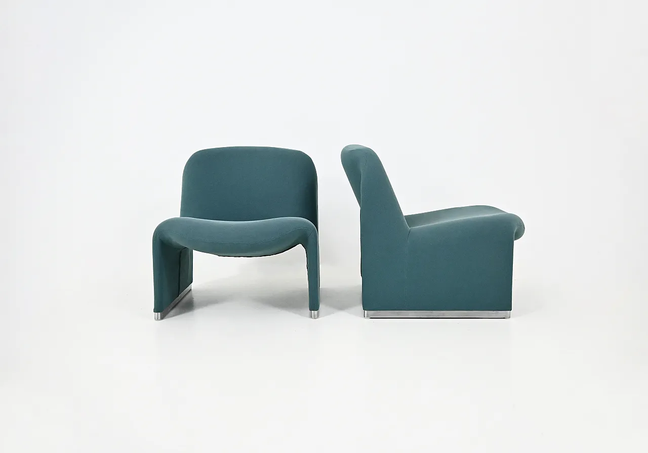 Pair of Alky Chairs by Giancarlo Piretti for Anonima Castelli, 1970s 8