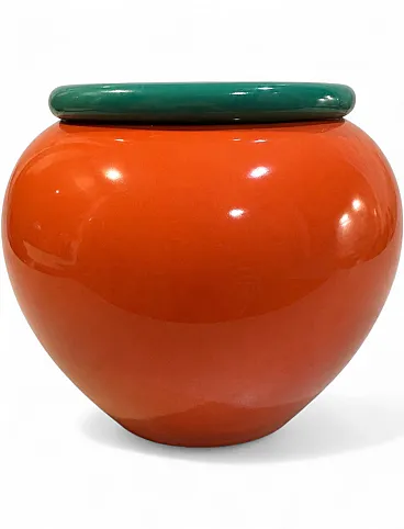 Vaso Postmoderno di Ambrogio Pozzi per Michielotto Top Design, 90s