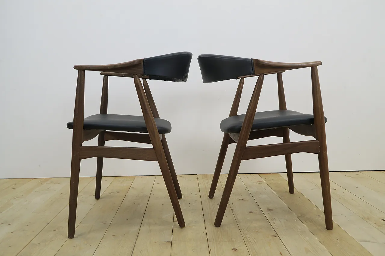 6 Model 213 chairs by Thomas Harlev for Farstrup, 1960s 6