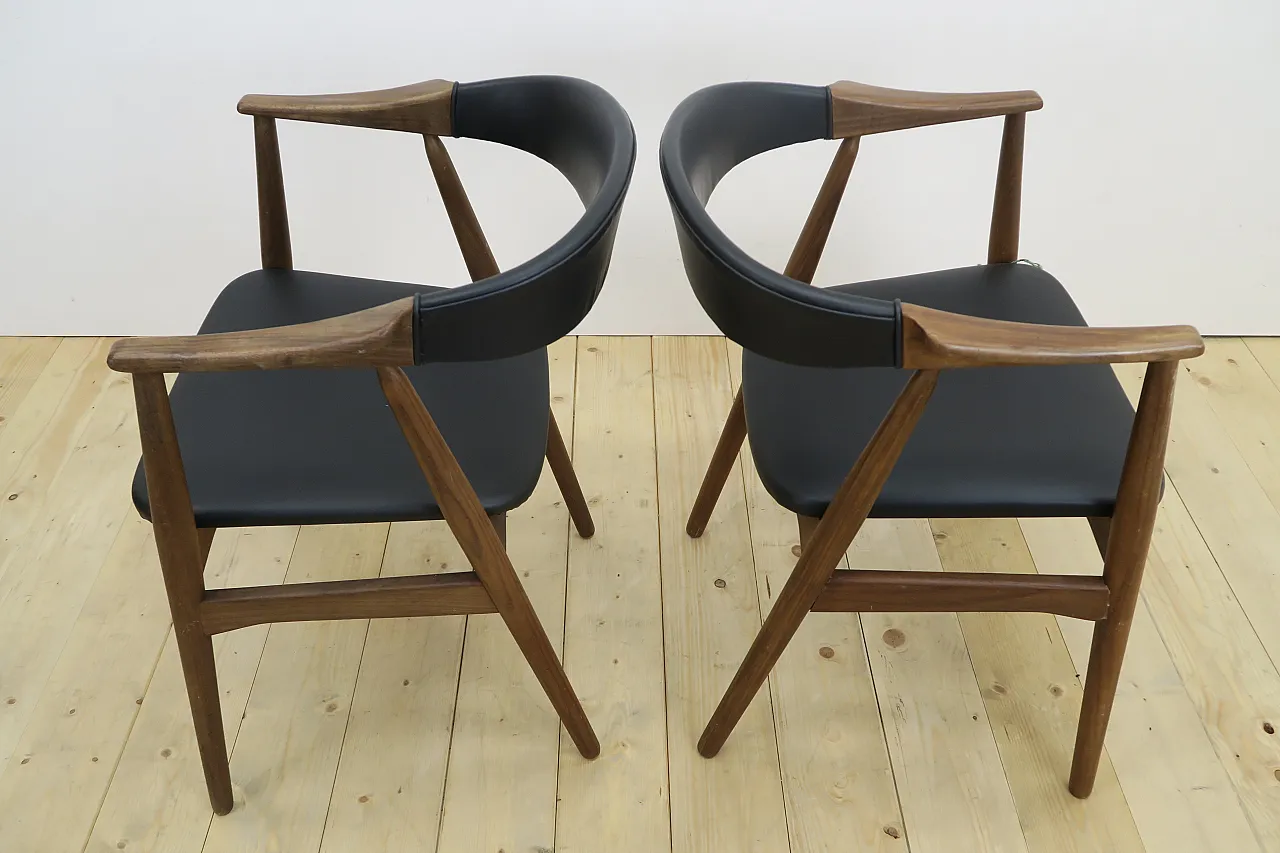 6 Model 213 chairs by Thomas Harlev for Farstrup, 1960s 7