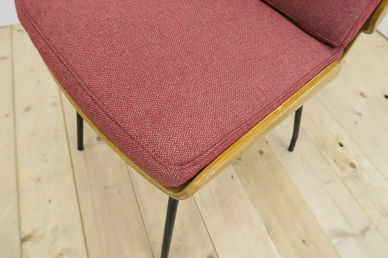 Lucania chair by Giancarlo De Carlo for Arflex, 1950s 9