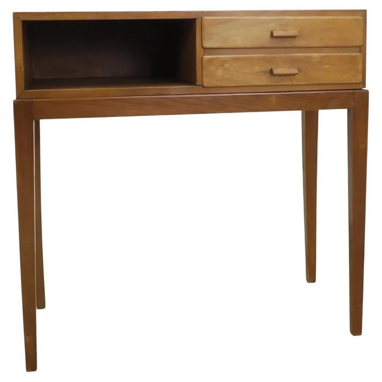 Mid-Century Danish beech entry table, 1960s 1
