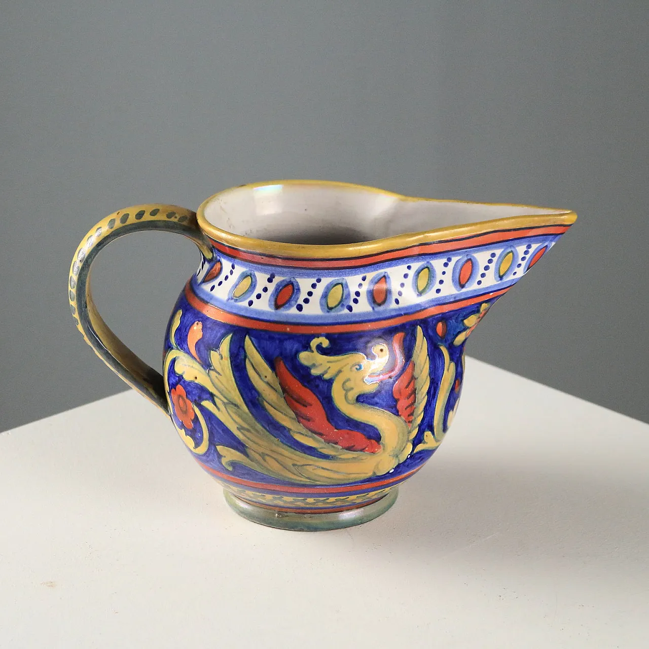 Alberto Rubboli Gualdo Tadino Maiolica pourer, 20th century 1
