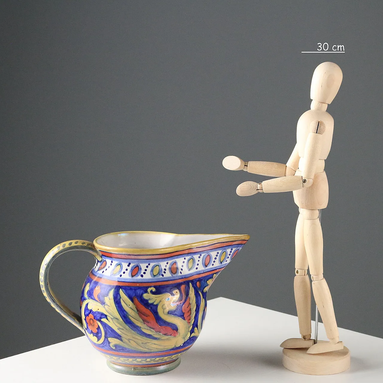 Alberto Rubboli Gualdo Tadino Maiolica pourer, 20th century 2