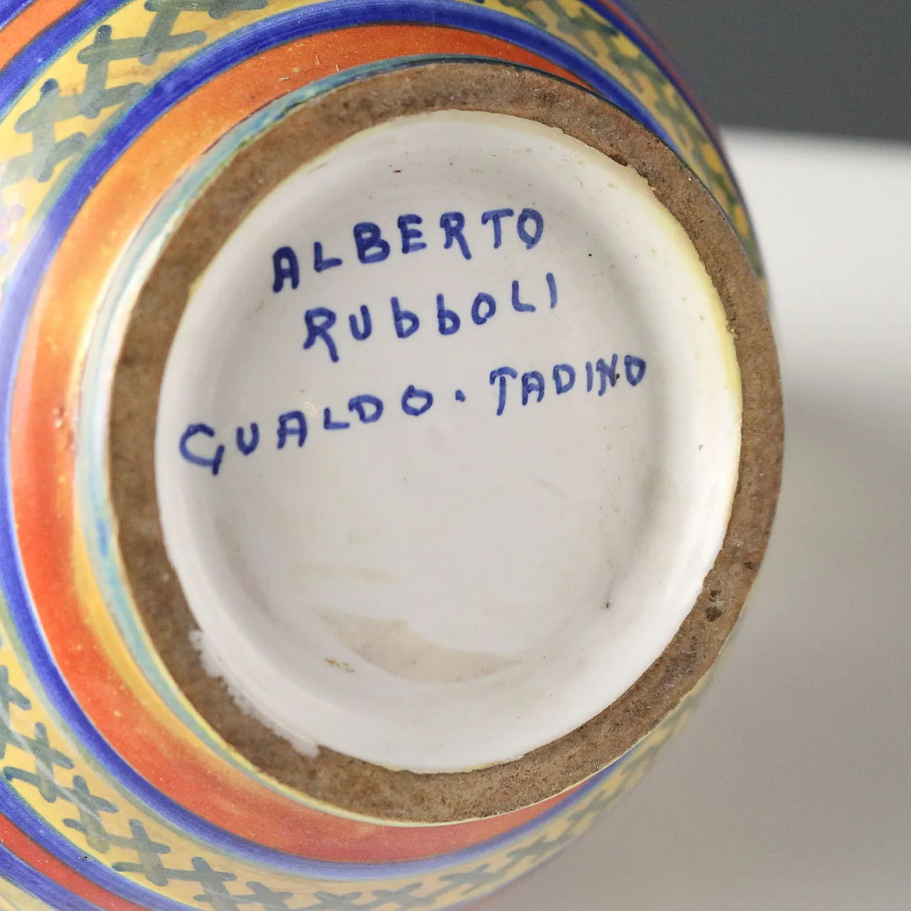 Alberto Rubboli Gualdo Tadino Maiolica pourer, 20th century 8