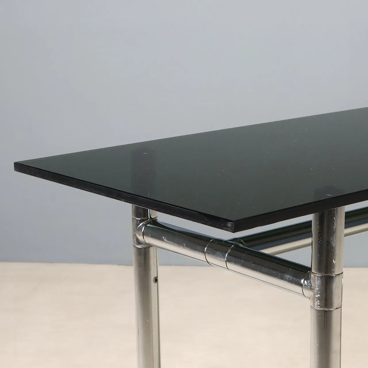 Chromed tubing console, 1980s 3