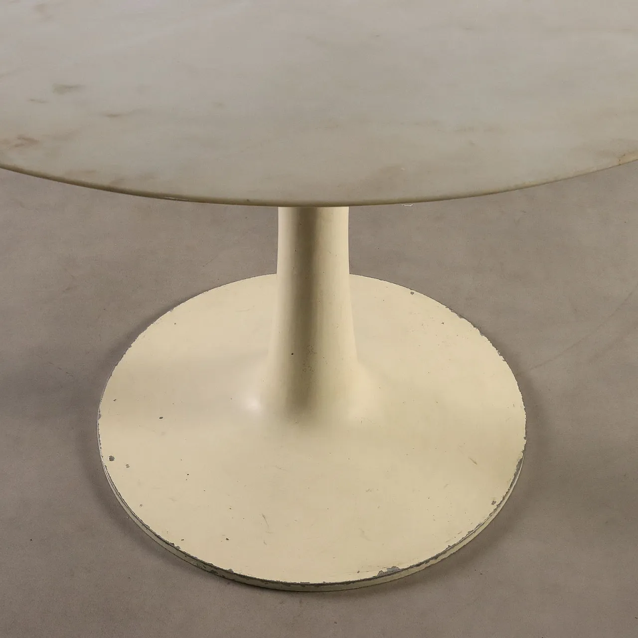 Table with marble top, 1970s 3