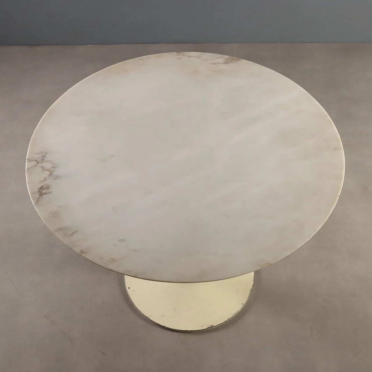 Table with marble top, 1970s 7
