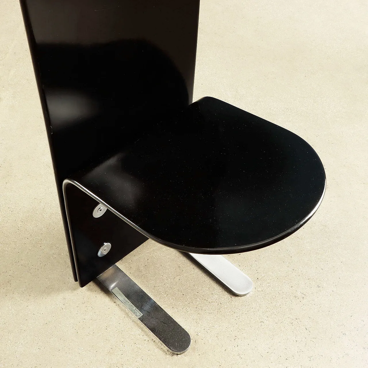6 Pellicano chairs by Luigi Saccardo for Arrmet, 1980s 6