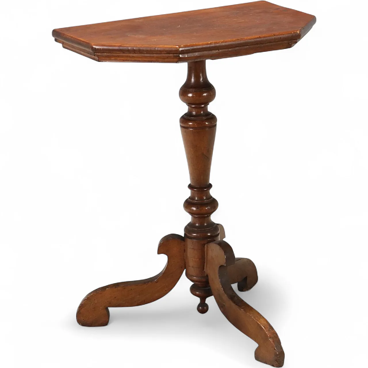 Louis Philippe walnut console table, 19th century 8