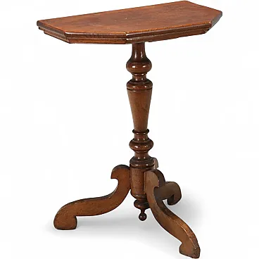 Louis Philippe walnut console table, 19th century