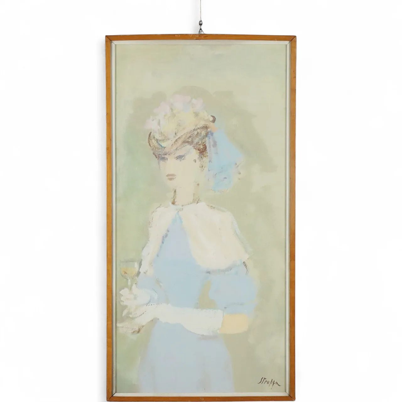 Leonardo Stroppa, oil on hardboard, 20th century 9