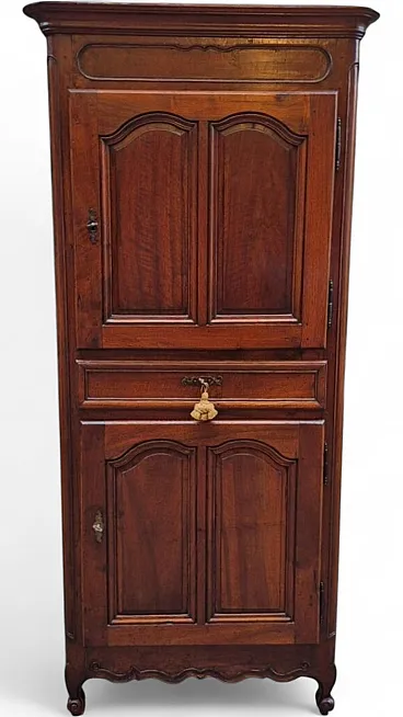 Walnut wood narrow sideboard, mid-18th century