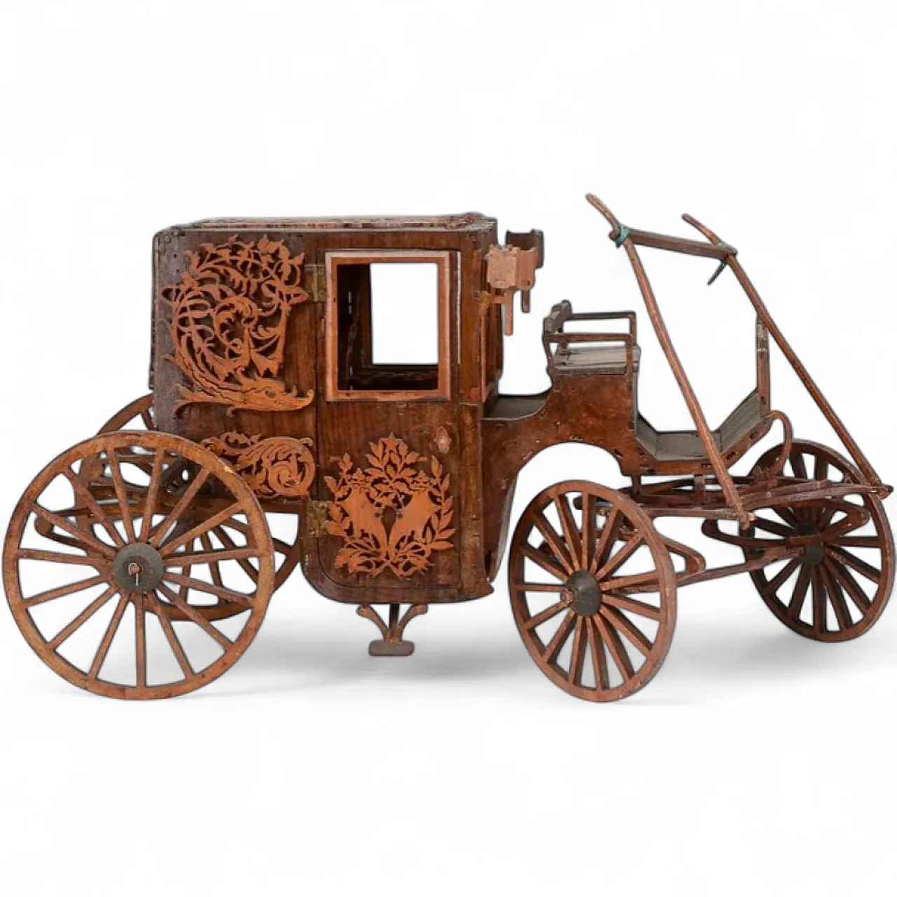Wooden cigarette carriage, mid-20th century 10