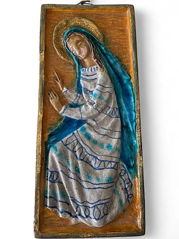 San Polo di Venezia, placca in ceramica, anni '50