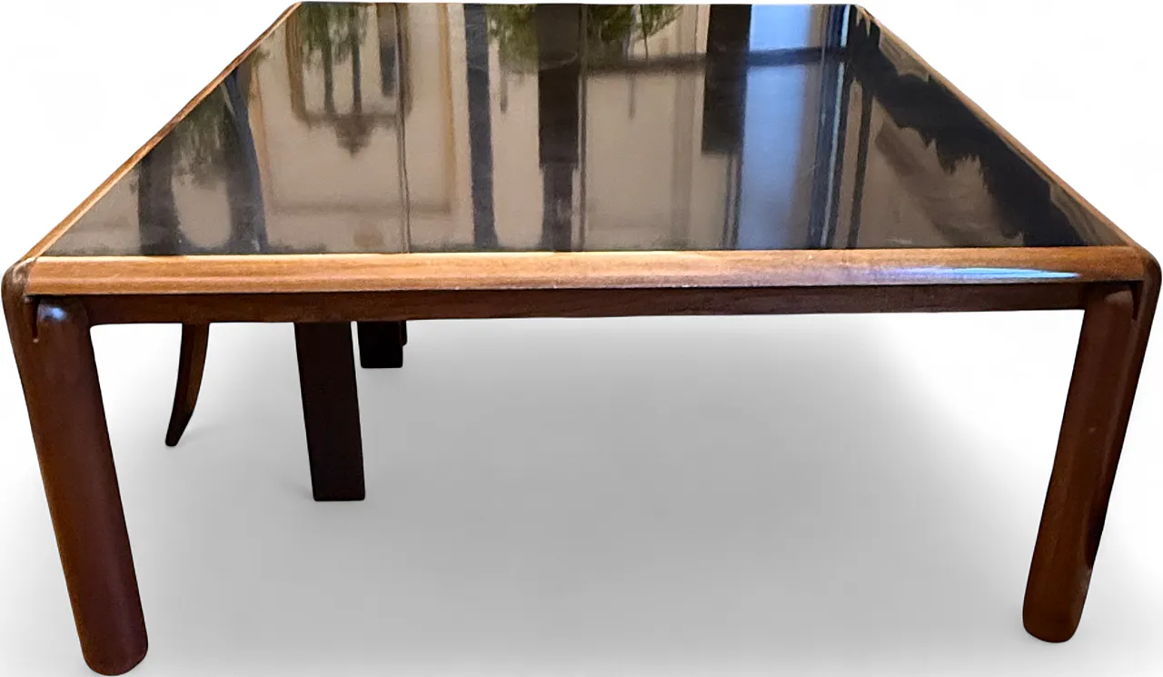 Postmodern style dining table and chairs, 70s 4