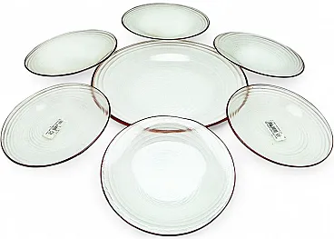 Rotor Dessert Set by J. Drost, Ząbkowice Gospodarcza Huta, Poland, 197