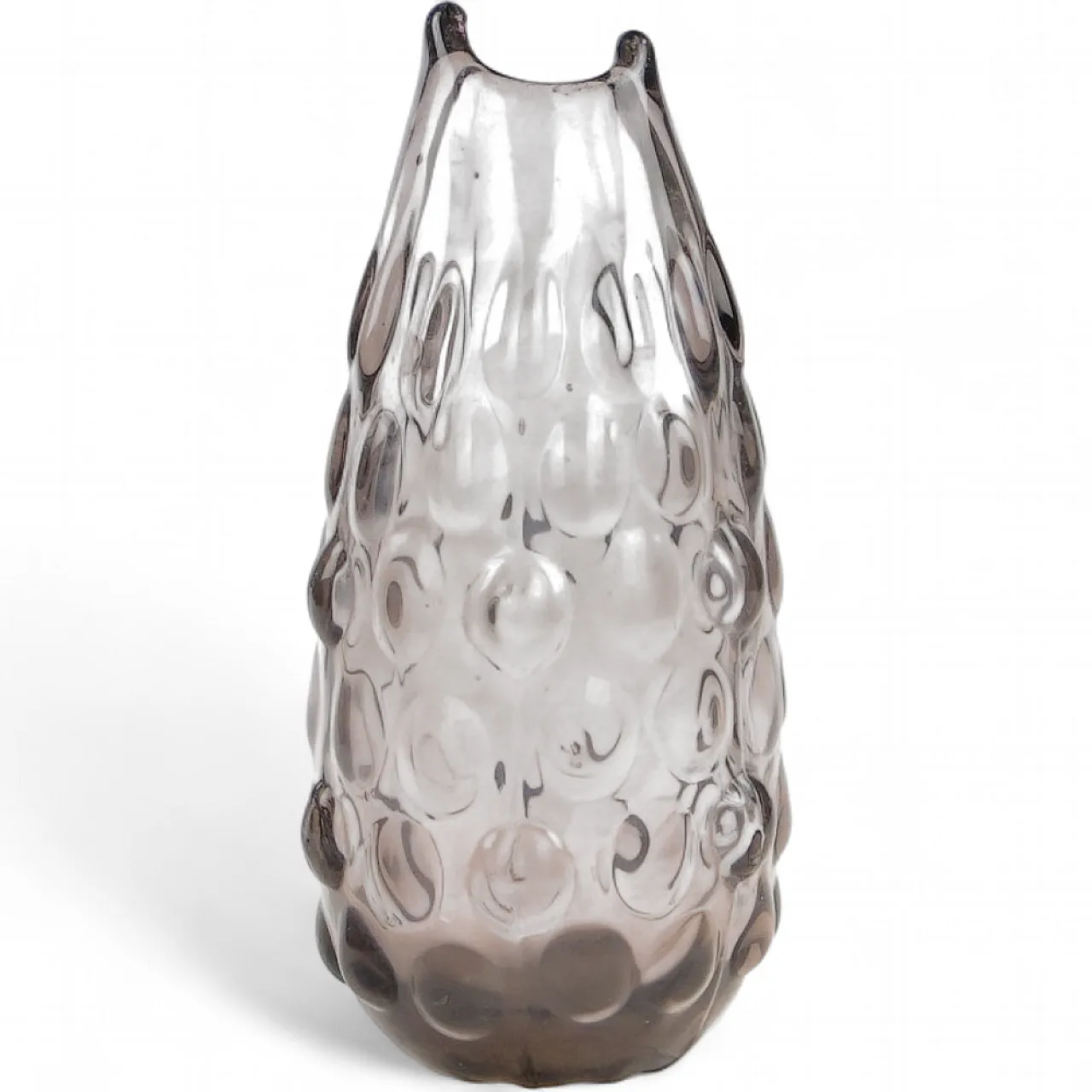 Piccolo vaso a forma di fagiolo di Jan Sylwester Drost per la vetreria Ząbkowice, 1970 9
