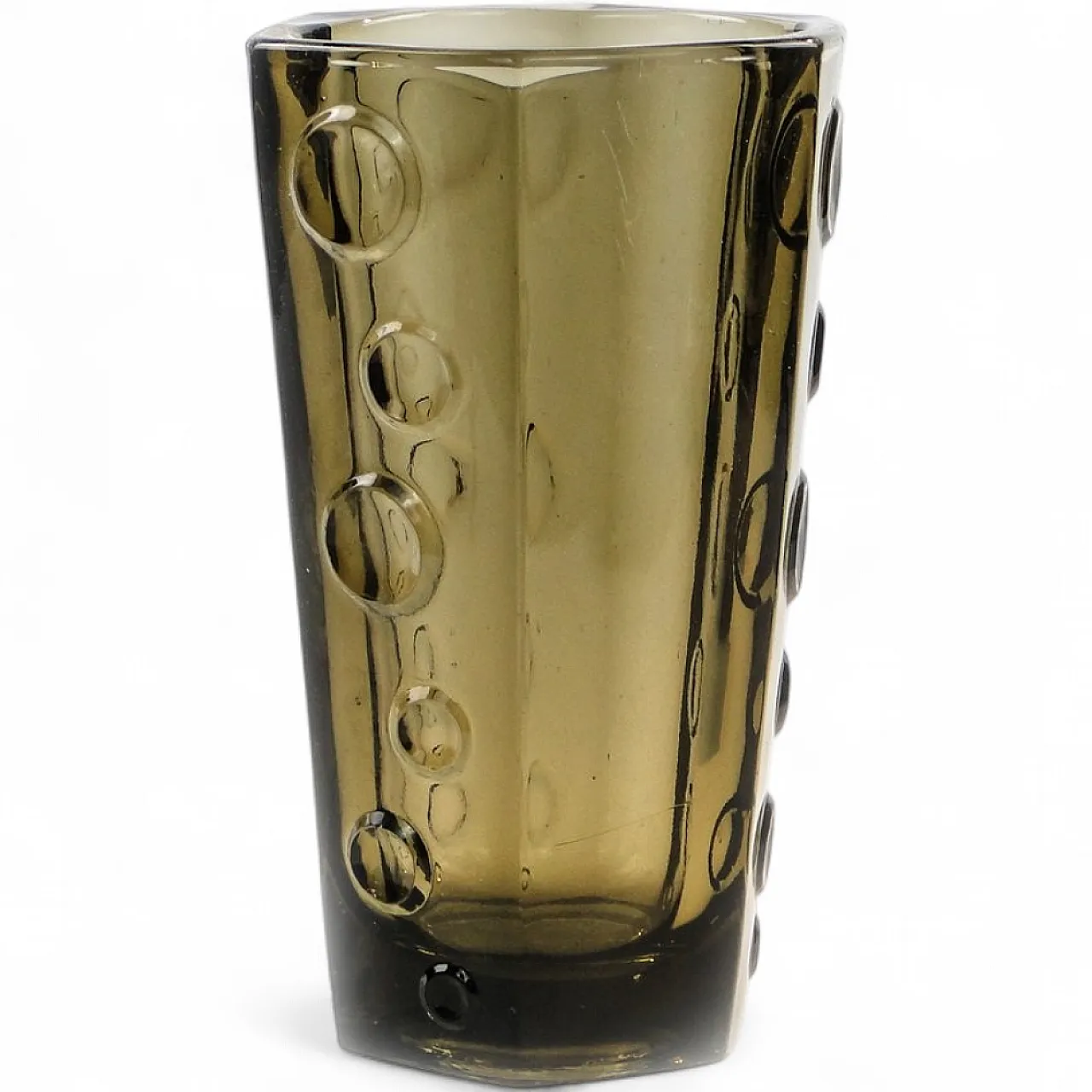 Vaso Soda di Jan Sylwester Drost per Ząbkowice Glassworks, anni '70 8