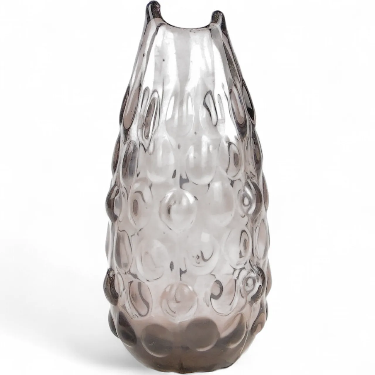 Piccolo vaso a forma di fagiolo di Jan Sylwester Drost per la vetreria Ząbkowice, 1970 11