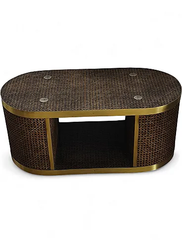 Regency-style coffee table, 1970s