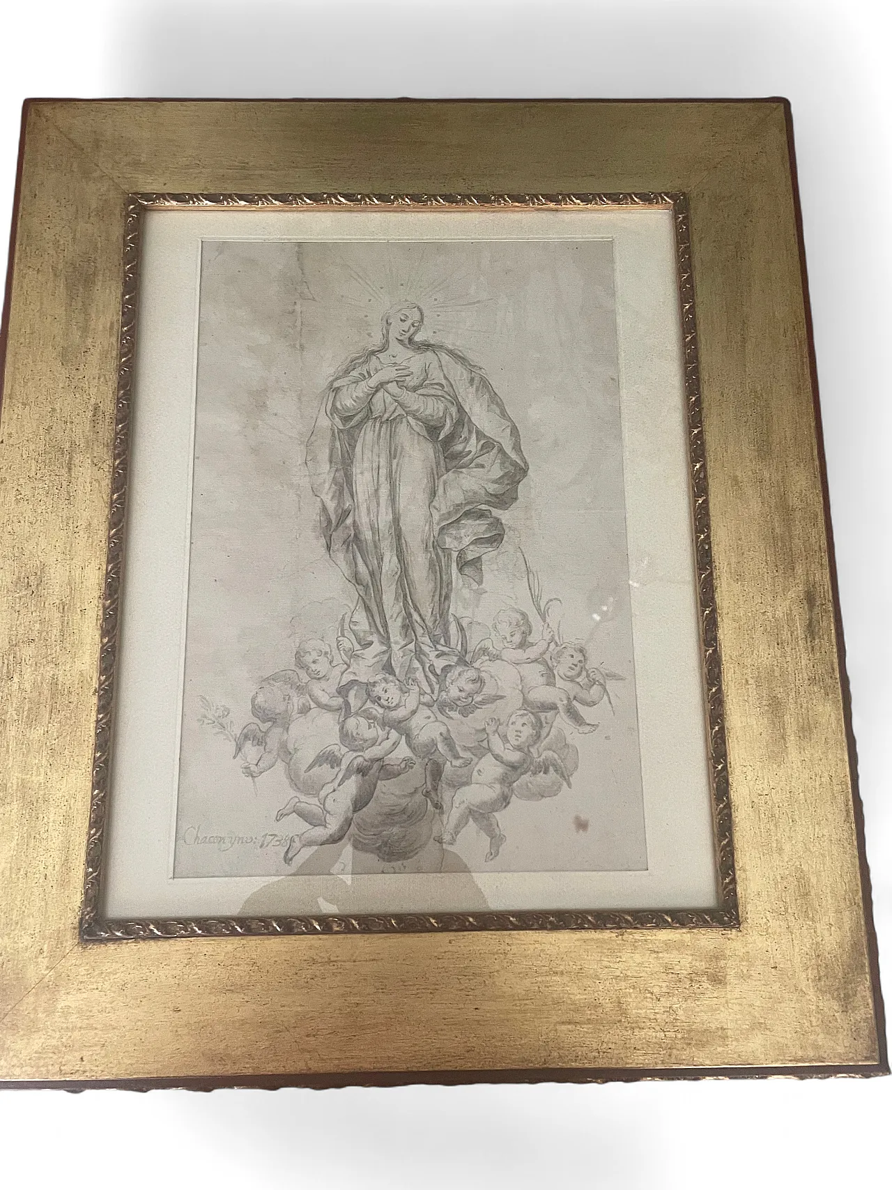 Disegno su carta Chacon inv: 1738 19