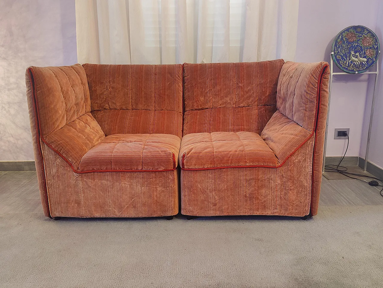 Baia Mode sofa by Antonio Citterio and Paolo Nava for B&B, 1970s 2