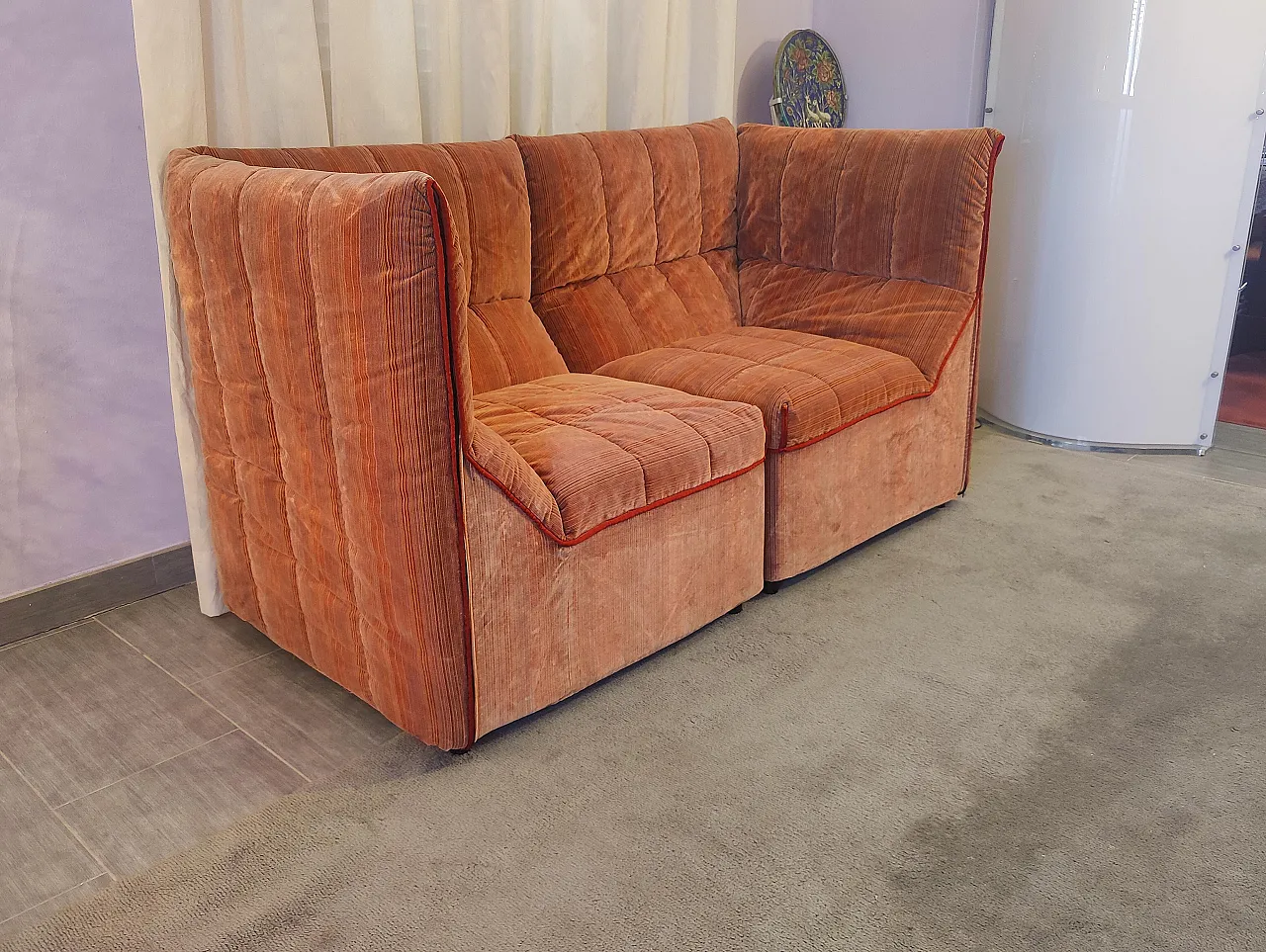 Baia Mode sofa by Antonio Citterio and Paolo Nava for B&B, 1970s 3