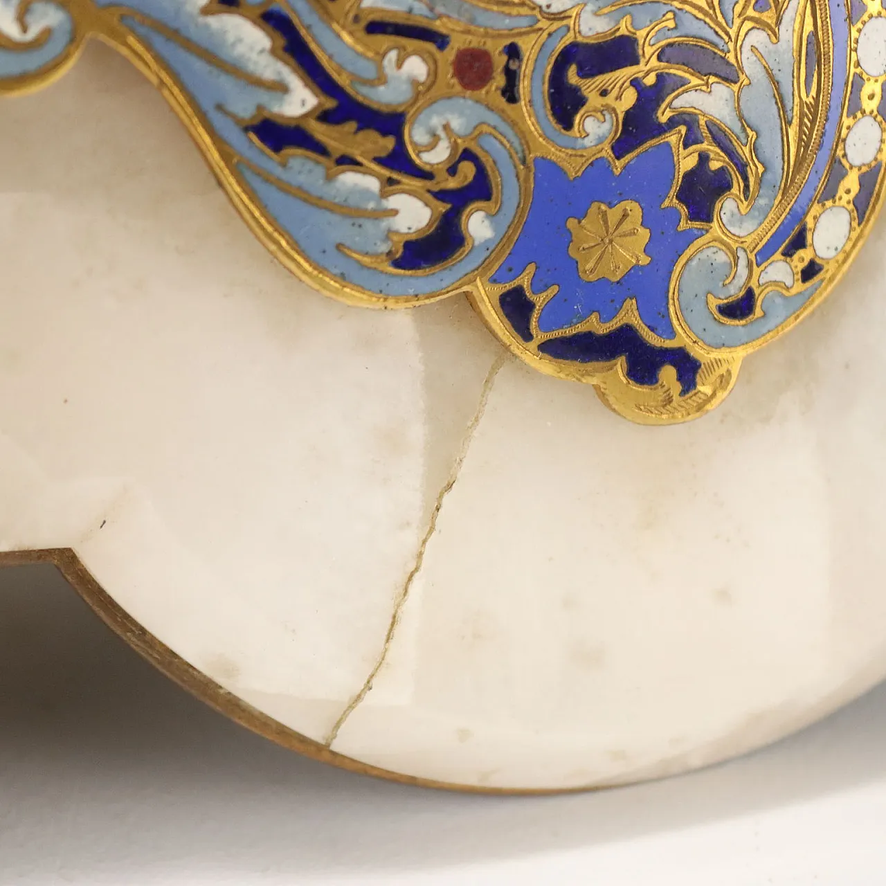 Champleré and Ormolu table mirror, 20th century 5