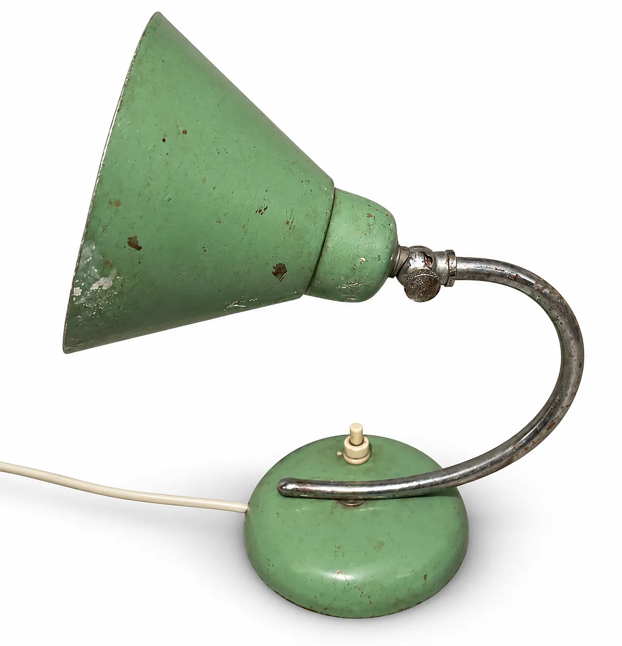 1960s industrial style table lamp 2