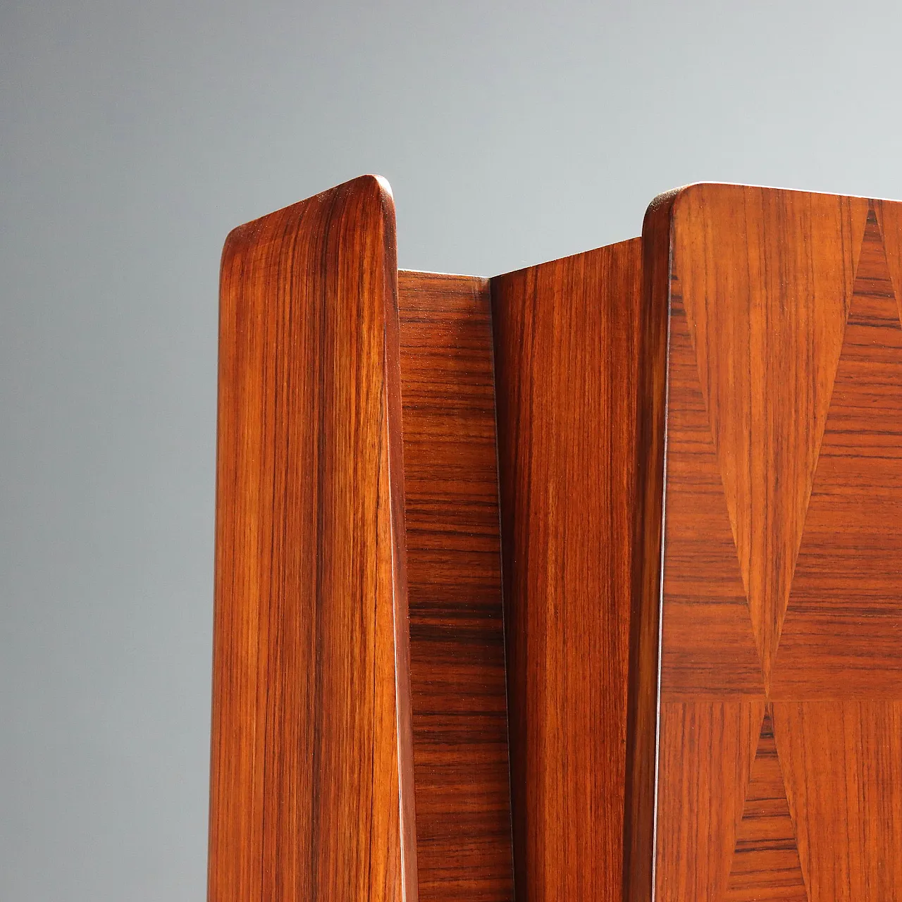 Wooden living room cabinet, 1950s 9