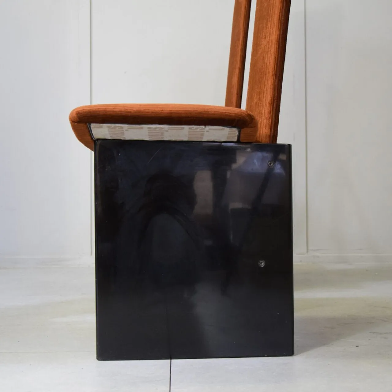 6 Rennie Rust Corduroy chairs by Kazuhide Takahama for Gavina, 1970s 11