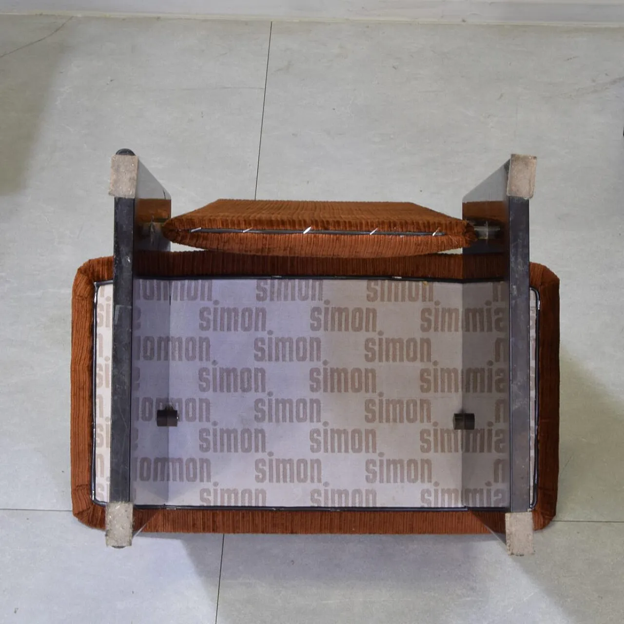6 Rennie Rust Corduroy chairs by Kazuhide Takahama for Gavina, 1970s 13