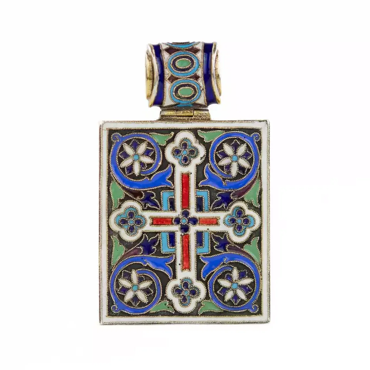 Arcangelo Raffaele, icona d'argento, fine '800 2
