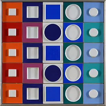 Wall panel by Victor Vasarely, 20th century
